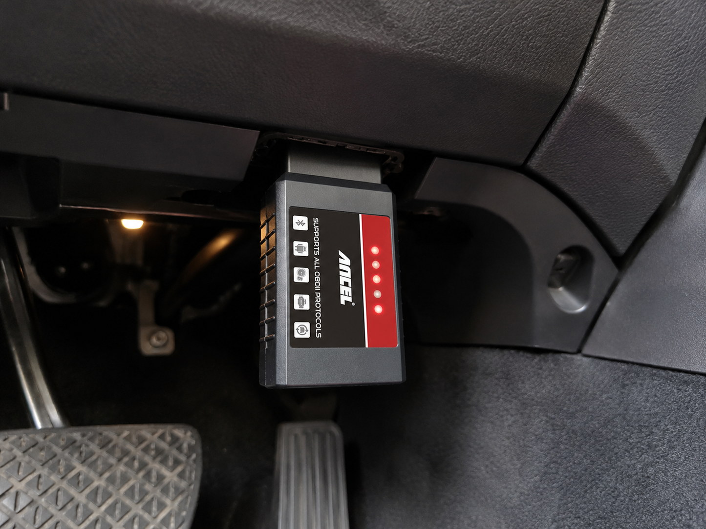 Bluetooth OBD2 Scanner – Wireless Car Code Reader Diagnostic Tool for iPhone & Android |