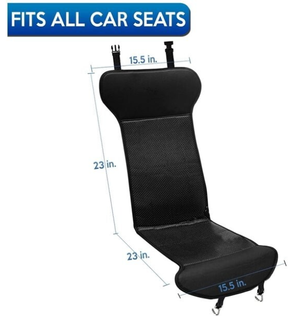 12V Heated Seat Covers – Universal Car Seat Warmers (2-Pack) |