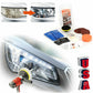 Headlight Lens Restoration Repair Kit + Polishing Cleaning Kit