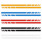 2PCS Rearview Mirror Stripes Decal/Sticker for Mercedes Benz AMG W176 C117 W205 W204 W213 W212 C253 Decal