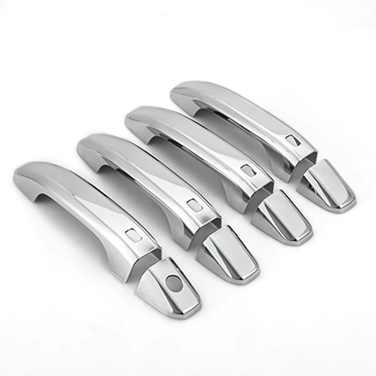 For Chevrolet Tahoe 2015-2019 Silver Style Exterior Door Handle Cover Trim 1pc