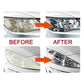 Headlight Lens Restoration Repair Kit + Polishing Cleaning Kit