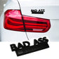 1PC Car 3D Emblem Sticker Badge Decal Auto Accessories for Tailgate Front Grille Hood Trunk Car Replacement Compatible with Motorcycle SUV Truck
