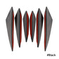4/6Pcs Universal Front Bumper Air Canards