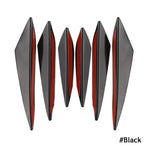 4/6Pcs Universal Front Bumper Air Canards