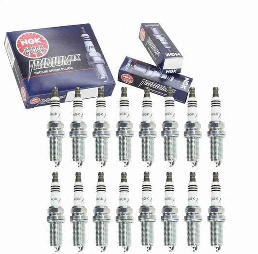 16 Pc NGK Iridium IX Spark Plugs Compatible with Ram 1500 5.7L V8 2011-2021