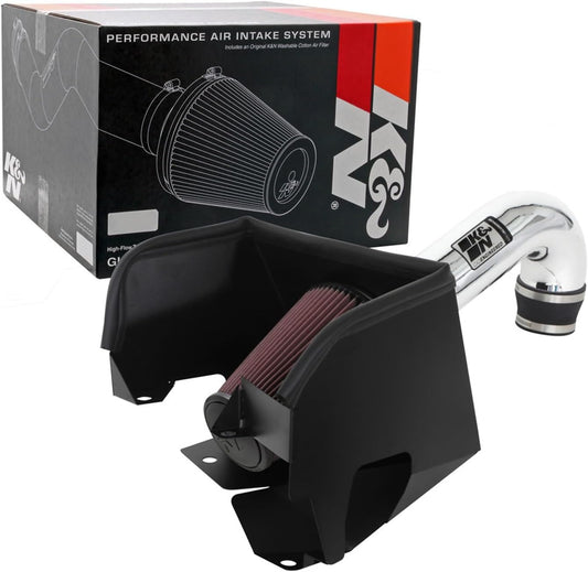 Cold Air Intake System: High-Flow Air-Filter, Increase Performance & Horsepower: Compatible with 2019-2022 RAM 1500; 2019 DODGE 1500, 77-1578KP