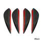 4/6Pcs Universal Front Bumper Air Canards