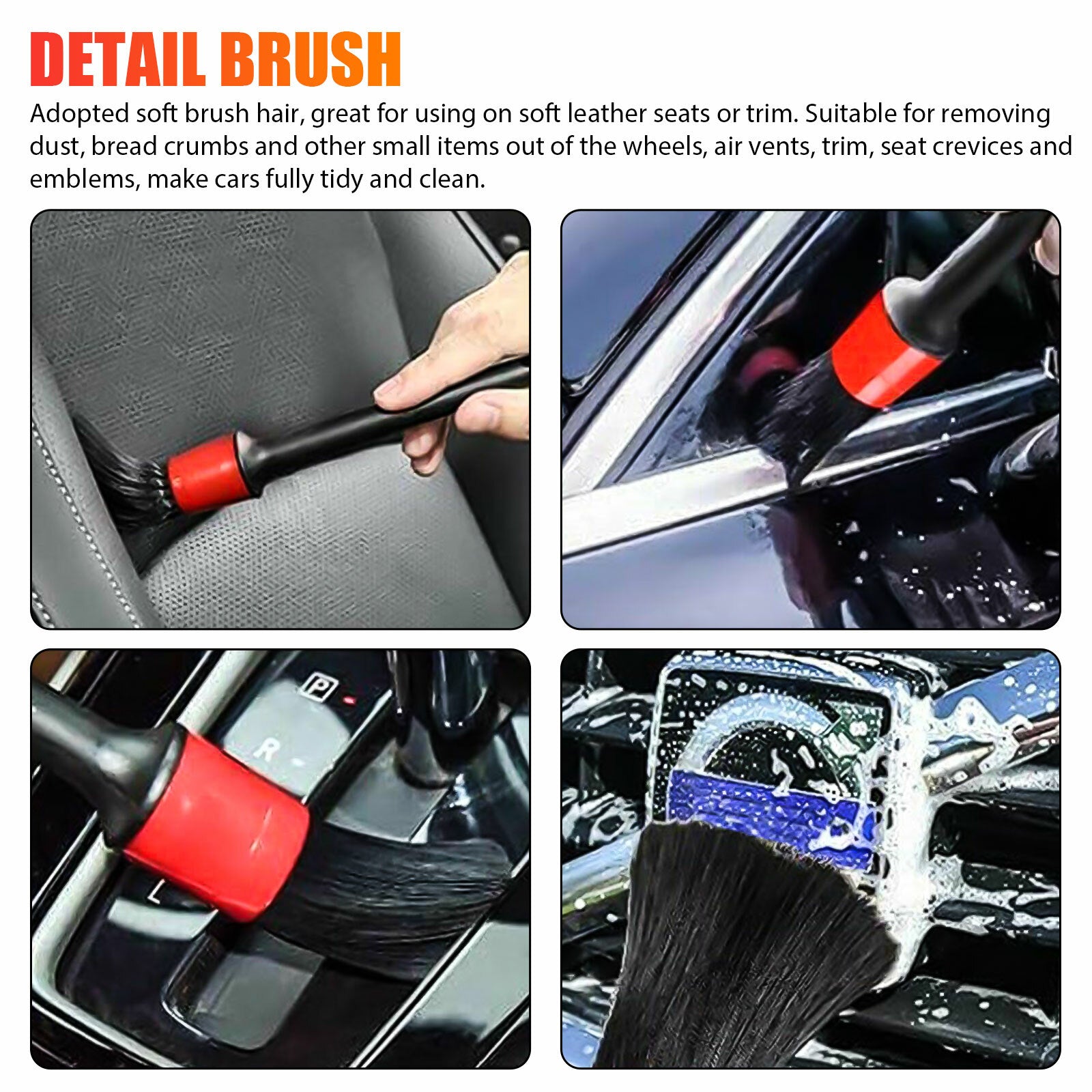 30Pcs Vehicle Detailing Kit