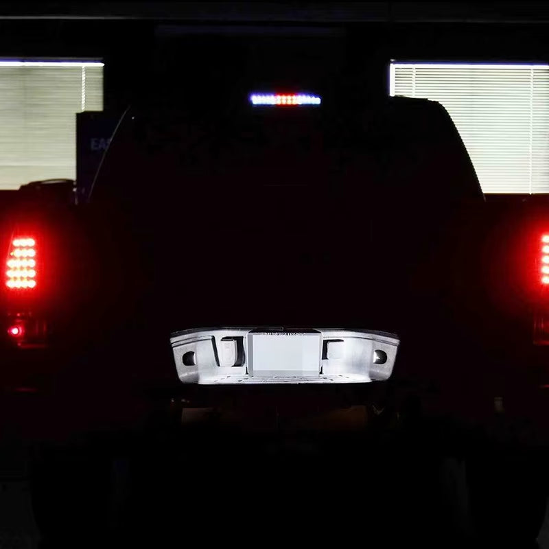 18 LED License Plate Lights for Chevrolet Silverado 1500 2500 3500 Avalanche GMC Sierra Suburban Tahoe Cadillac Escalade 6000K