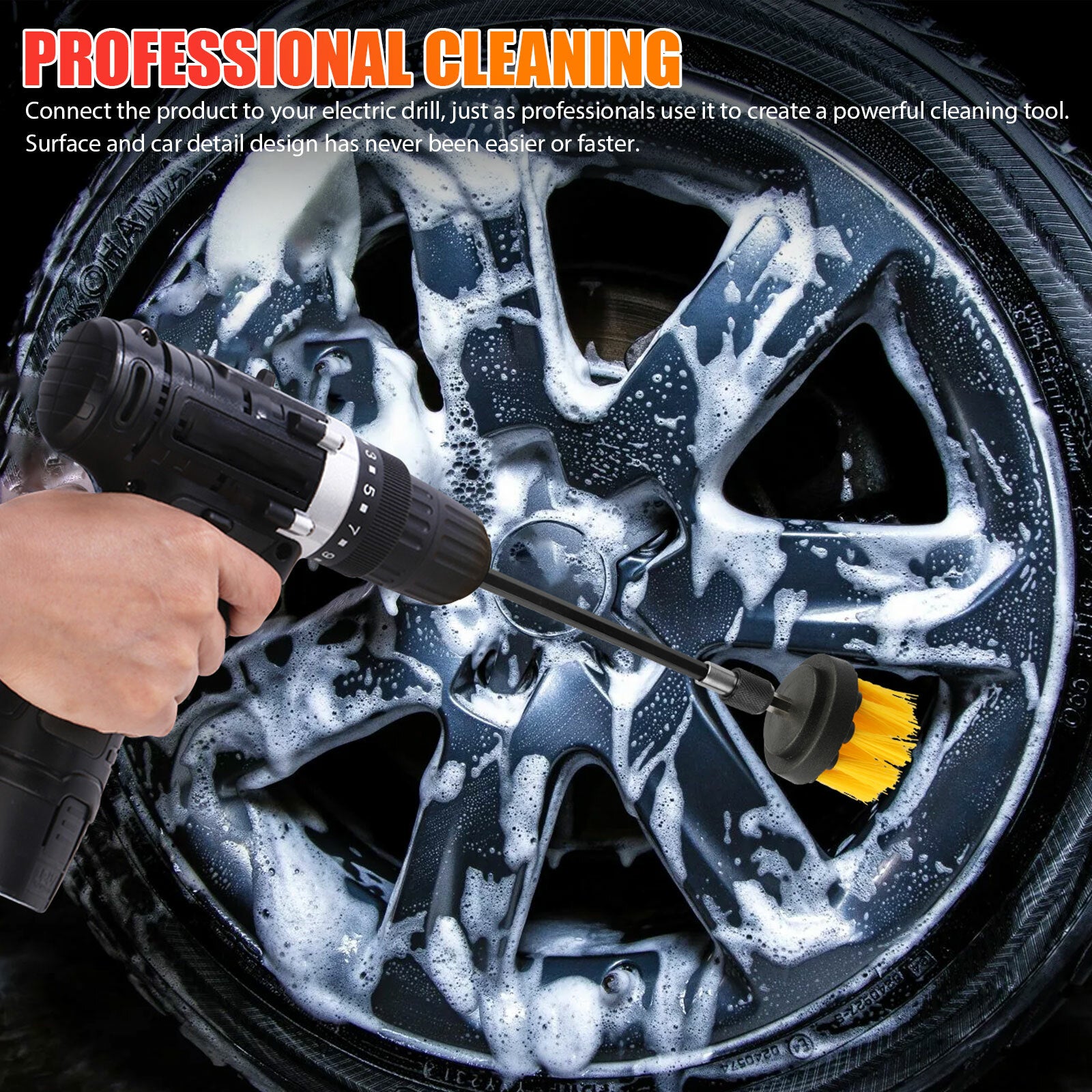 30Pcs Vehicle Detailing Kit