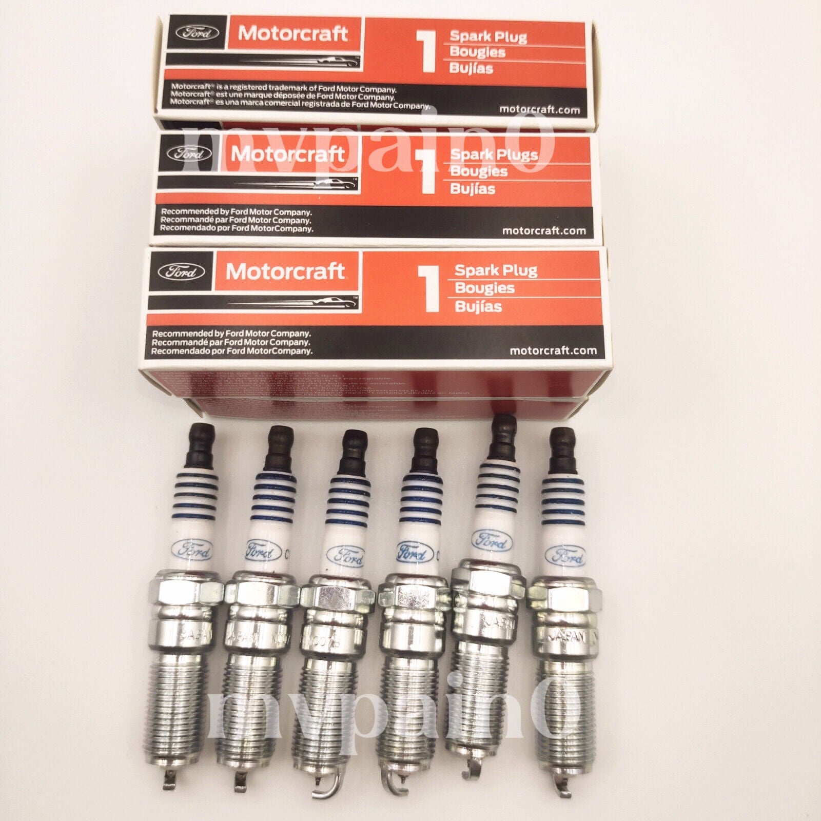 6Pcs New OEM Motorcraft SP580 SP580X CYFS12YT4 Iridium Spark Plug F150 Ecoboost