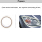 Headlight Lens Restoration Repair Kit + Polishing Cleaning Kit