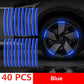 Reflective Vehicle Exterior (Wheel) Stripes Stickers