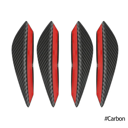 4/6Pcs Universal Front Bumper Air Canards