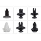 100Pcs Auto Fastener Clip Kit Fender Rivet Clips Car Body Push Retainer Pin Rivet Bumper Door Trim Panel Retainer Car Clips