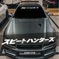 1PC Japanese Style Window Sticker for JDM Street Racing 