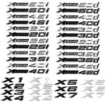 BMW XDrive Emblem Badge – 3D Fender/Trunk Sticker Accessory