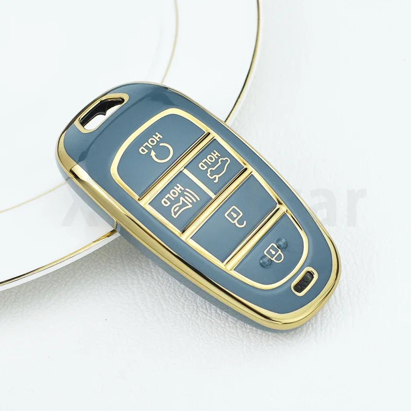 1PC 5 Buttons Hyundai Key Fob Cover/Case