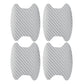 4Pcs Carbon Fiber Door Handle Well Protective Sticker 