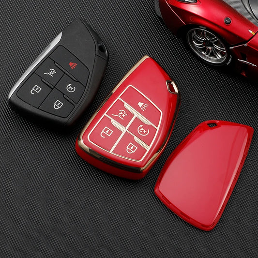 5/6 Button Key Fob Cover For Chevrolet + Buick + GMC
