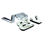 3D Metal 'V8' Emblem/Badge Decoration