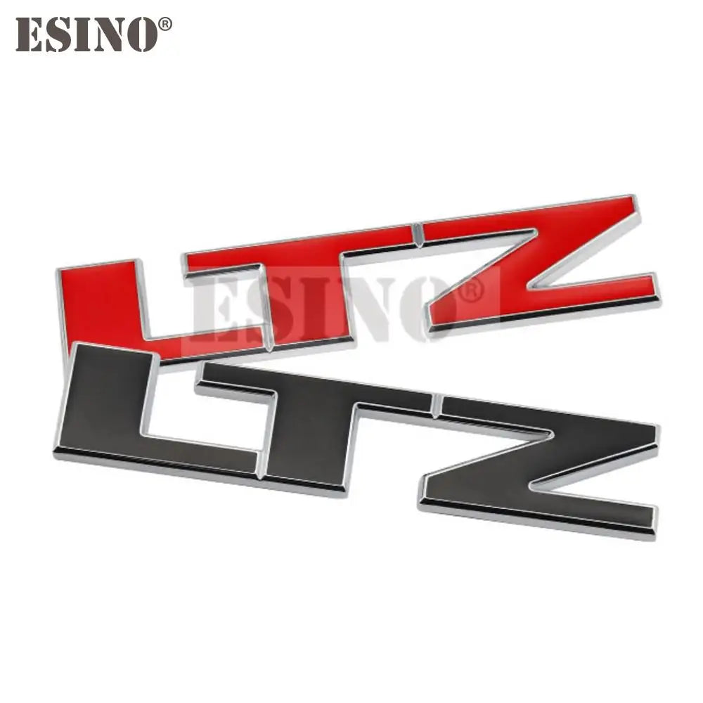 Car Styling 3D LTZ Metal Zinc Alloy Car Sticker Badge Body Rear Trunk Adhesive Decal Emblem for Chevrolet Silverado Cruze Spark