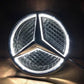 Car Front Grilled Mercedes Emblem LED Illuminated Logo White Blue Red Light for Mercedes Benz W204 GLK220 GLK300 GLK350 GLK500 W245