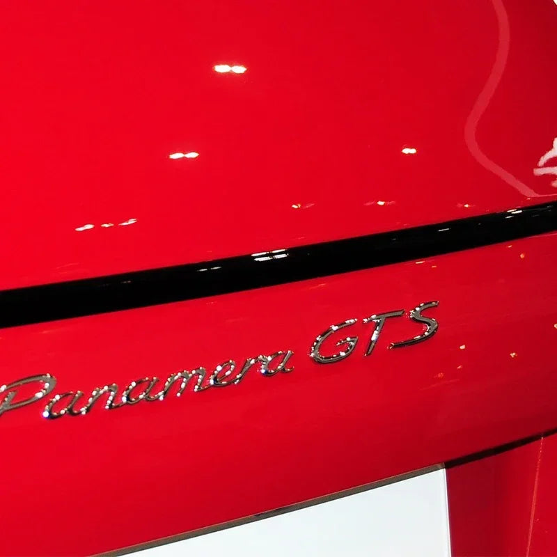 1Pcs 3D Metal GTS Logo Adhesive Badge/Emblem