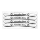 4Pcs Mercedes Stylish Aluminum Wheel Emblem/Stickers