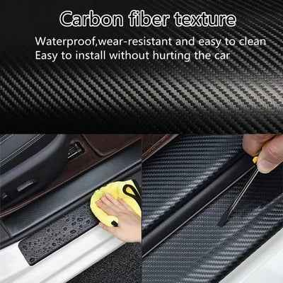 DIY Carbon Fiber Sticker Adhesive Roll
