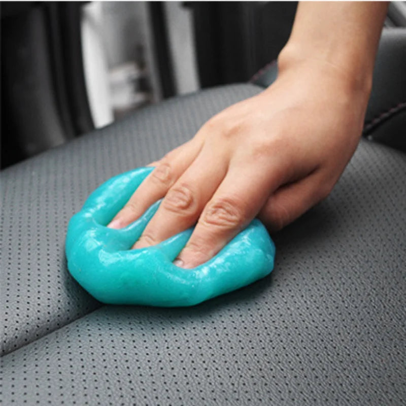 1/2Pcs Car Cleaning Gel Reusable cleaner Gel Automobile Air Vent Dust Removal Gel Multiuse Dirt Cleaner Slime Auto