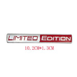 3D 'Black' and 'Limited' Edition Badges/Decals