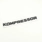 3D 'Kompressor' Logo Emblem/badge Decoration
