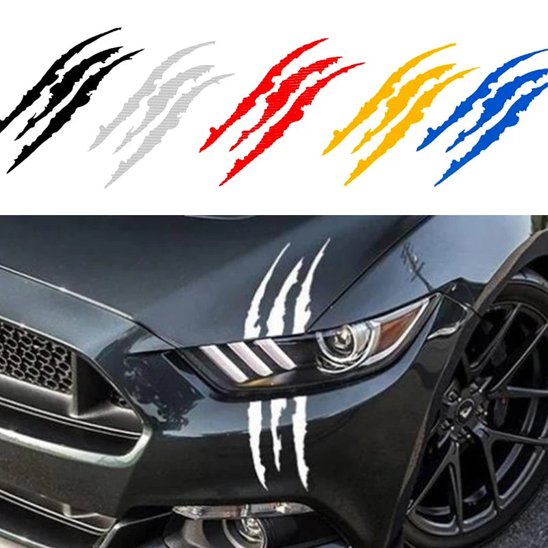 Monster Claw Scratch Vehicle Decal/Sticker