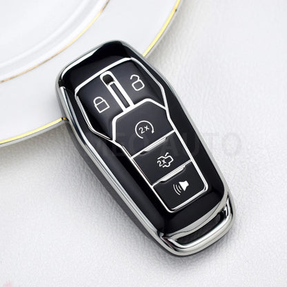 1PC 5 Buttons Ford Decorative Key Fob Case/Cover