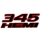 3D Metal Car Stickers 345 392 HEMI Emblem for Dodge Charger Ram 1500 Journey Caliber Nitro Caravan Avenger Dart Challenger