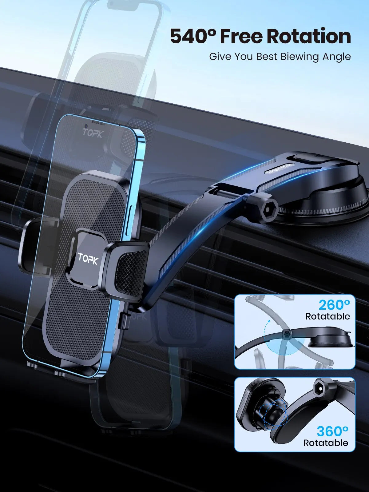 Gravity Stand Phone Holder Stand 