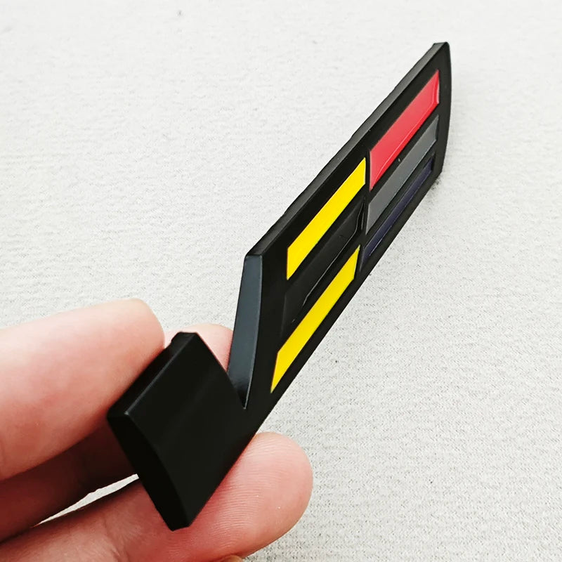 Metal Cadillac V Adhesive Vehicle Badge/Emblem