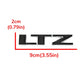 1PCS 'LTZ' Logo Emblem/Badge