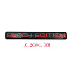 3D 'Black' and 'Limited' Edition Badges/Decals
