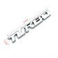 3D Metal 'Turbo' Emblem/Badge Decoration