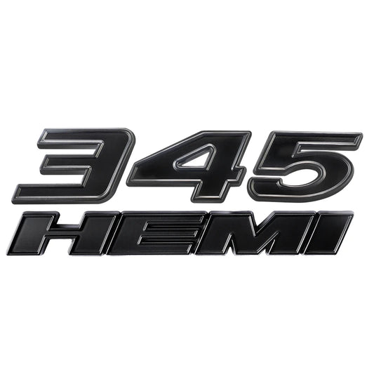 3D Metal Car Stickers 345 392 HEMI Emblem for Dodge Charger Ram 1500 Journey Caliber Nitro Caravan Avenger Dart Challenger