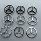 52/58Mm Steering Wheel Emblem with Pins Accessories for Mercedes Benz 