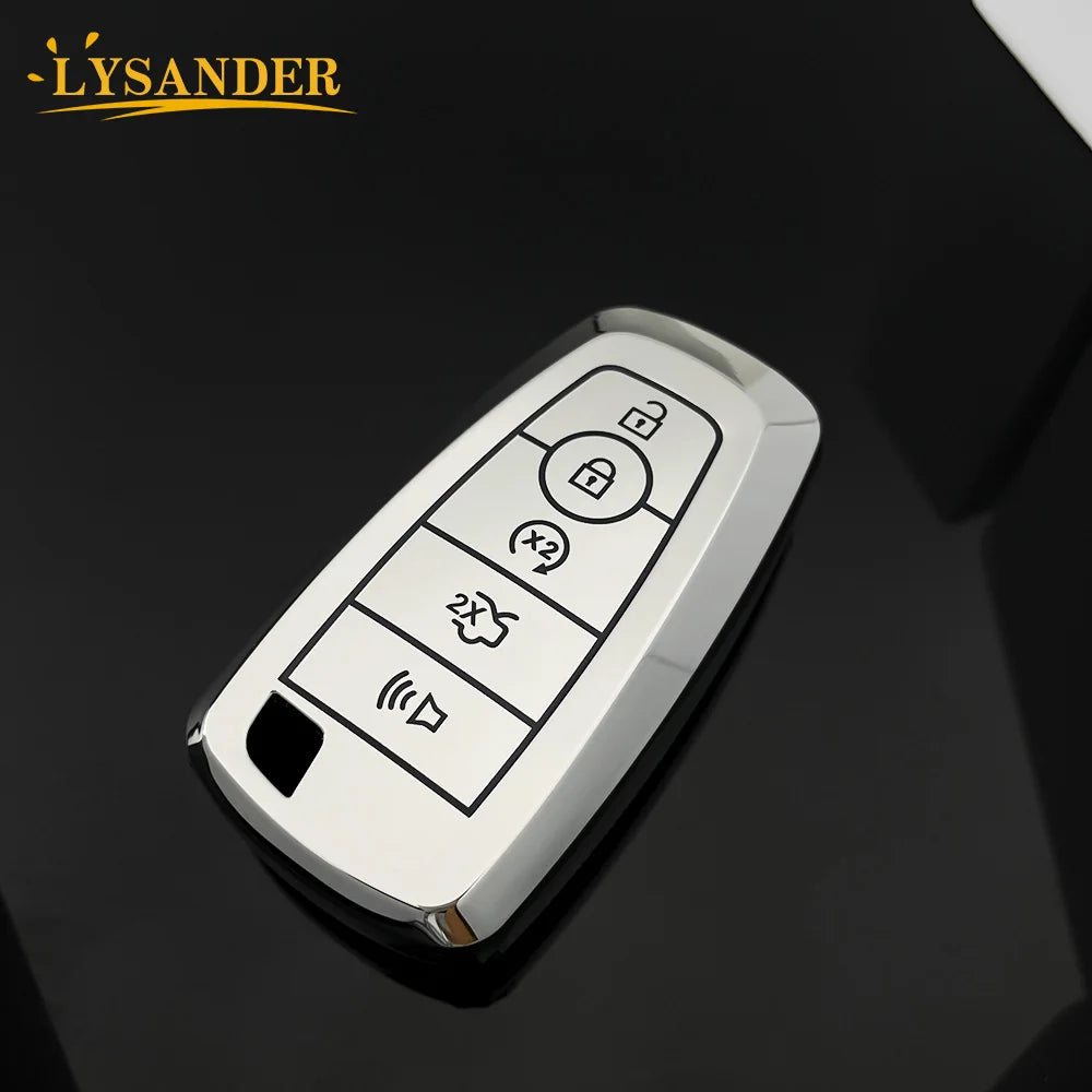 TPU Car Key Case Cover for Ford Edge Escape Expedition Explorer ST Maverick Fusion Mustang F150 F350 for Lincoln Aviator Corsair