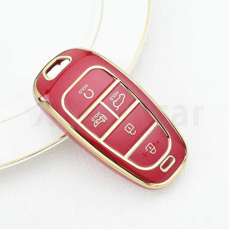 1PC 5 Buttons Hyundai Key Fob Cover/Case