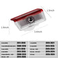 2Pcs LED Car Door Projector Lamps Accessories for Mercedes Benz 