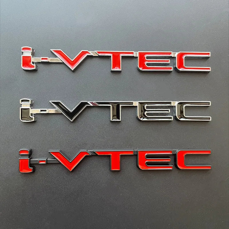 1PC 3D Metal IVTEC Adhesive Badge/Emblem