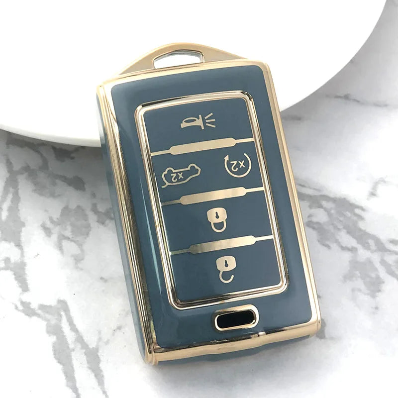 1PC Jeep Grand Cherokee/ Wagoneer Decorative Key Fob Case/Cover