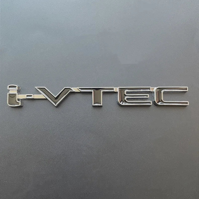1PC 3D Metal IVTEC Adhesive Badge/Emblem